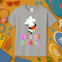 Lets Get Cooking Kids T-Shirt thumb 3