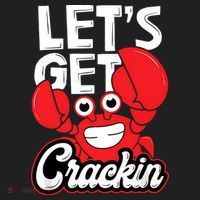 Let's Get Crackin Funny Crab Eater Seafood Lover Crab Boil Tumbler thumb 3