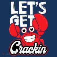 Let's Get Crackin Funny Crab Eater Seafood Lover Crab Boil T-Shirt thumb 7