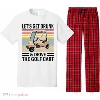 Lets Get Drunk And Drive Golf Cart Pajama Set thumb 0