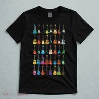 Love Guitar Different Guitars Music Lover Funny Gift T-Shirt thumb 5