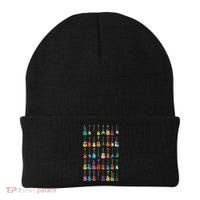 Love Guitar Different Guitars Music Lover Funny Gift Beanie thumb 0