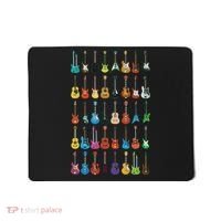 Love Guitar Different Guitars Music Lover Funny Gift Mousepad thumb 0