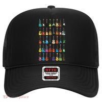 Love Guitar Different Guitars Music Lover Funny Gift Hat thumb 0