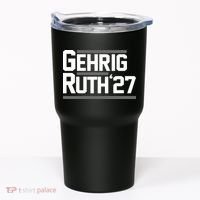 Lou Gehrig Day Lou Gehrig Ruth27 Tumbler thumb 0