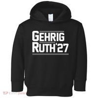 Lou Gehrig Day Lou Gehrig Ruth27 Toddler Hoodie thumb 0