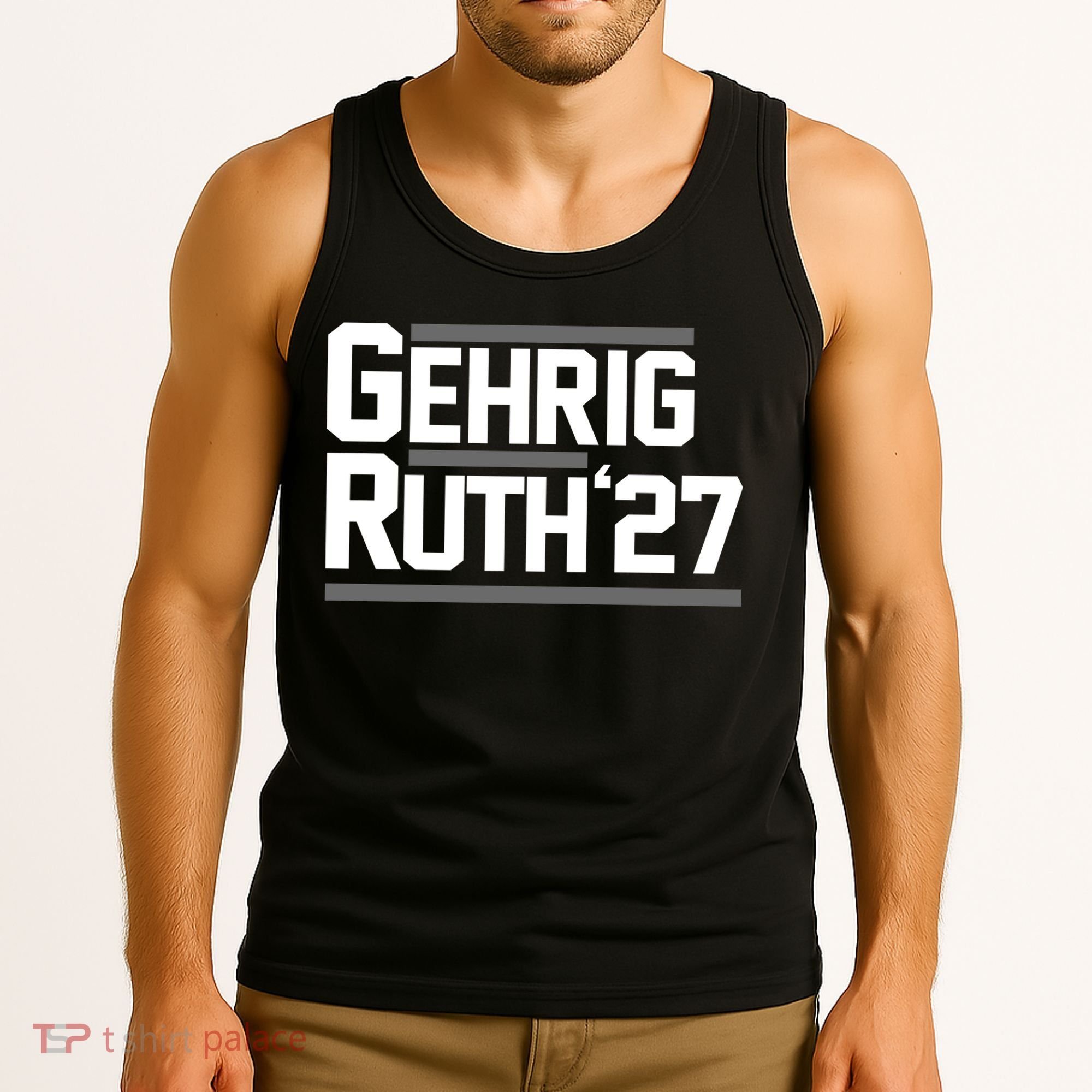 Lou Gehrig Day Lou Gehrig Ruth27 Tank Top