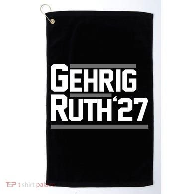 Lou Gehrig Day Lou Gehrig Ruth27 Golf Towel