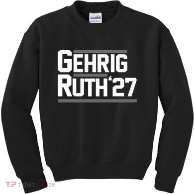 Lou Gehrig Day Lou Gehrig Ruth27 Kids Sweatshirt
