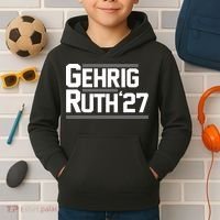Lou Gehrig Day Lou Gehrig Ruth27 Kids Hoodie thumb 2