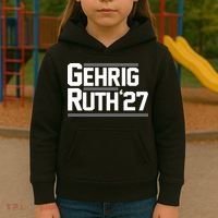 Lou Gehrig Day Lou Gehrig Ruth27 Kids Hoodie thumb 3