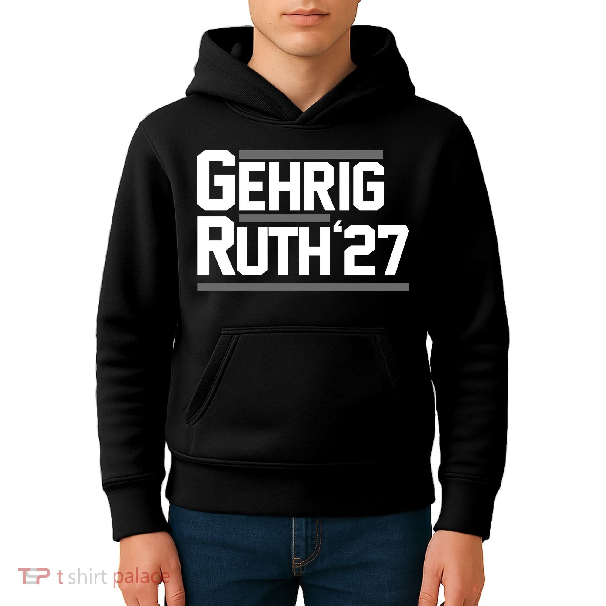 Lou Gehrig Day Lou Gehrig Ruth27 Kids Hoodie
