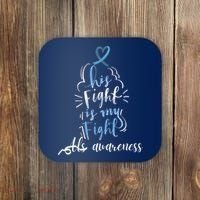 Lou Gehrig Disease ALS Awareness Month Celebration, Perfect For MND Patients Coaster thumb 0
