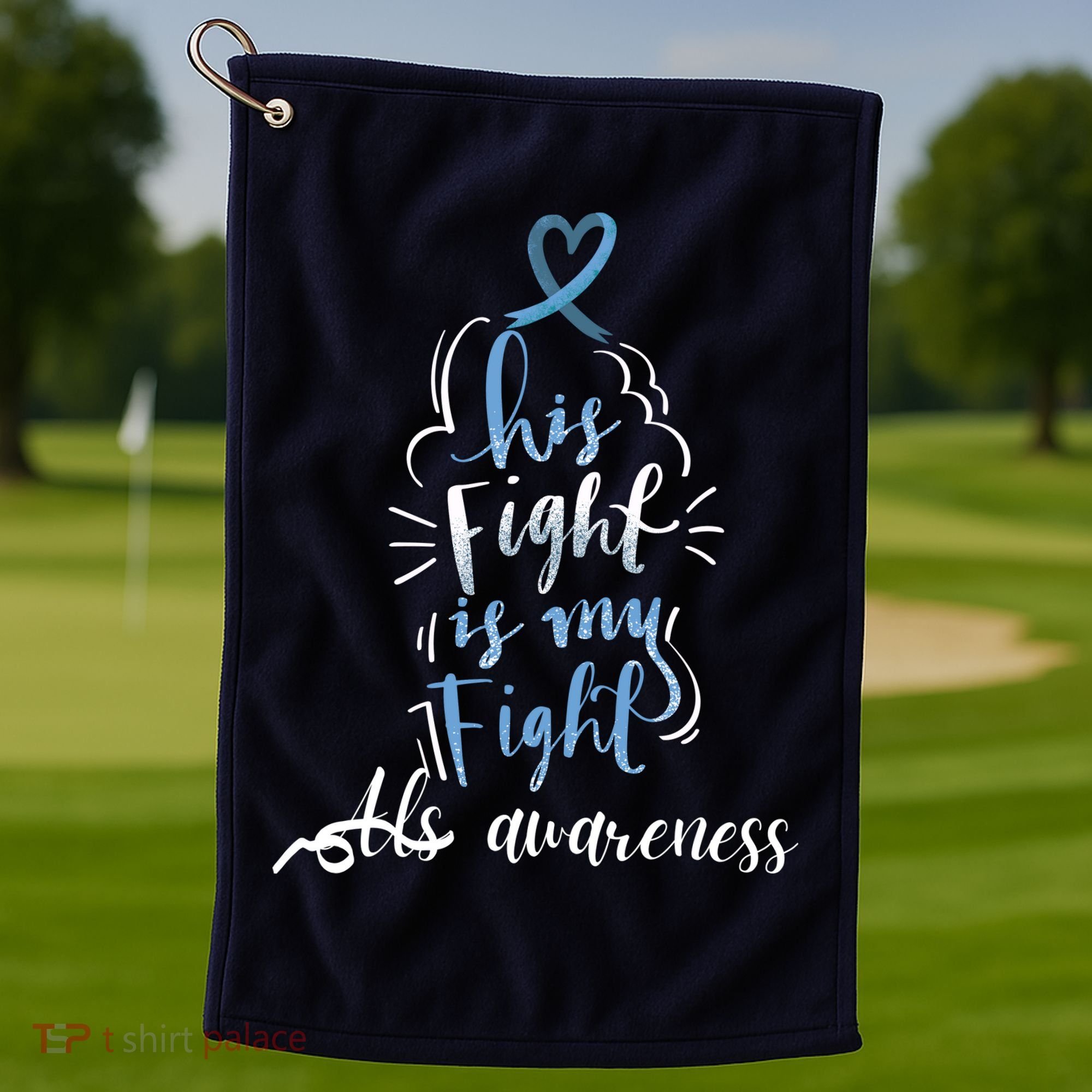 Lou Gehrig Disease ALS Awareness Month Celebration, Perfect For MND Patients Golf Towel