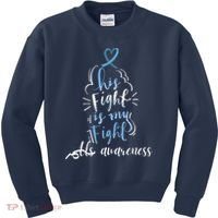 Lou Gehrig Disease ALS Awareness Month Celebration, Perfect For MND Patients Kids Sweatshirt thumb 0
