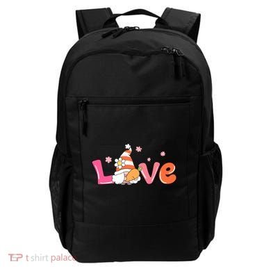 Love Gnome Easter Spring Cute Backpack