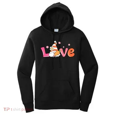 Love Gnome Easter Spring Cute Women's Hoodie