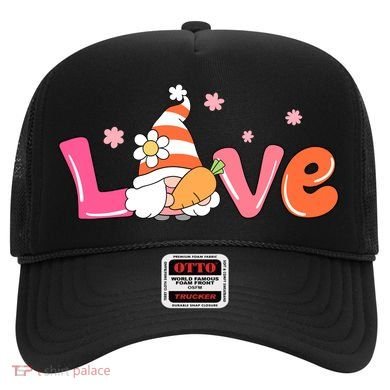 Love Gnome Easter Spring Cute Hat