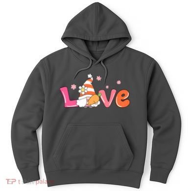 Love Gnome Easter Spring Cute Hoodie