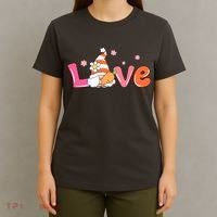 Love Gnome Easter Spring Cute T-Shirt thumb 4