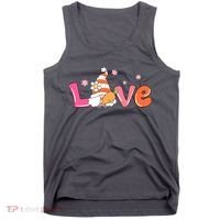 Love Gnome Easter Spring Cute Tank Top thumb 0