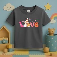 Love Gnome Easter Spring Cute Toddler T-Shirt thumb 3