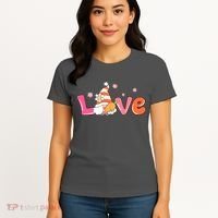 Love Gnome Easter Spring Cute Women's T-Shirt thumb 4