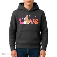 Love Gnome Easter Spring Cute Kids Hoodie thumb 4