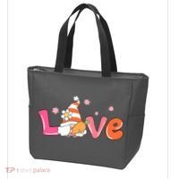 Love Gnome Easter Spring Cute Tote Bag thumb 3