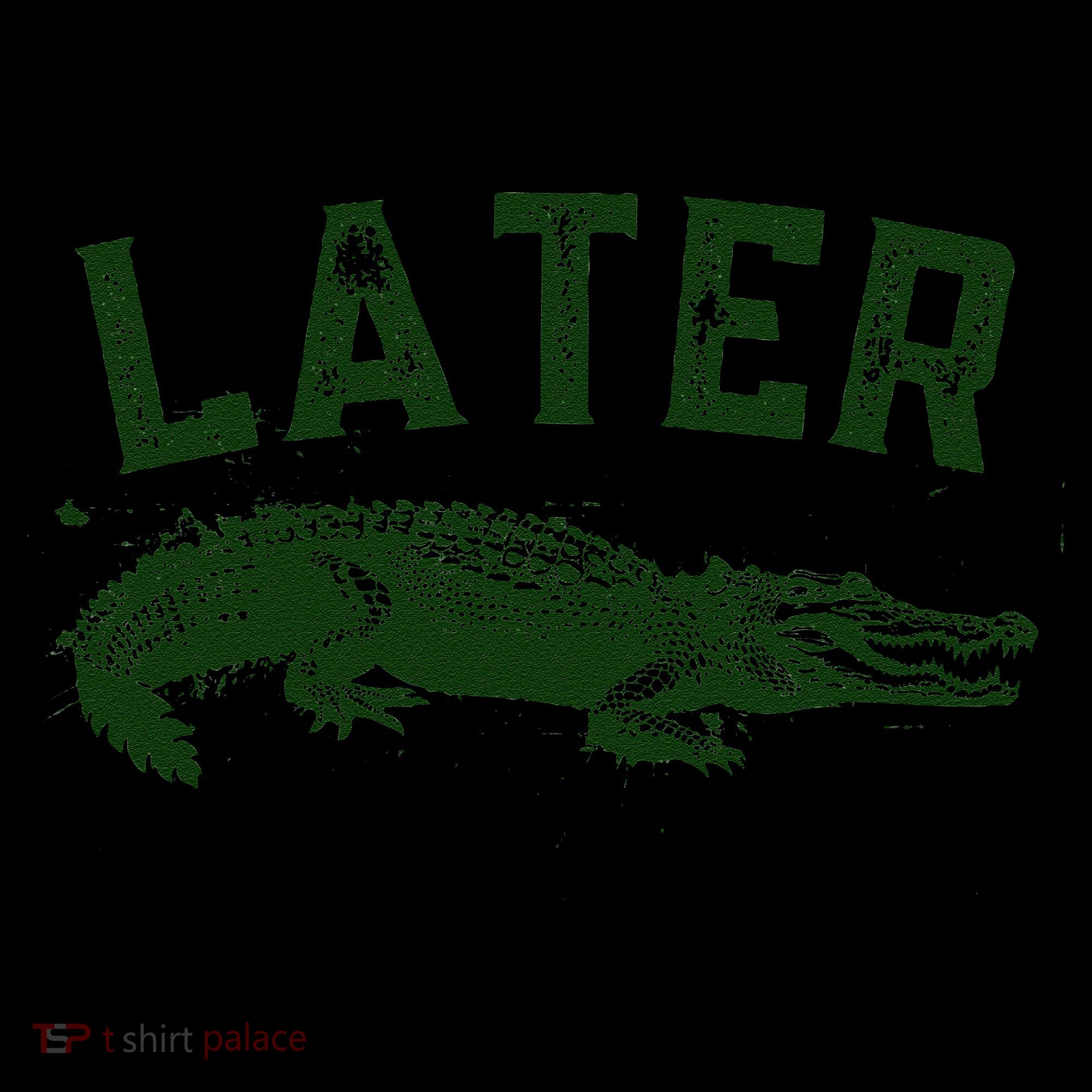 Later Gator Funny Alligator Pajama Set