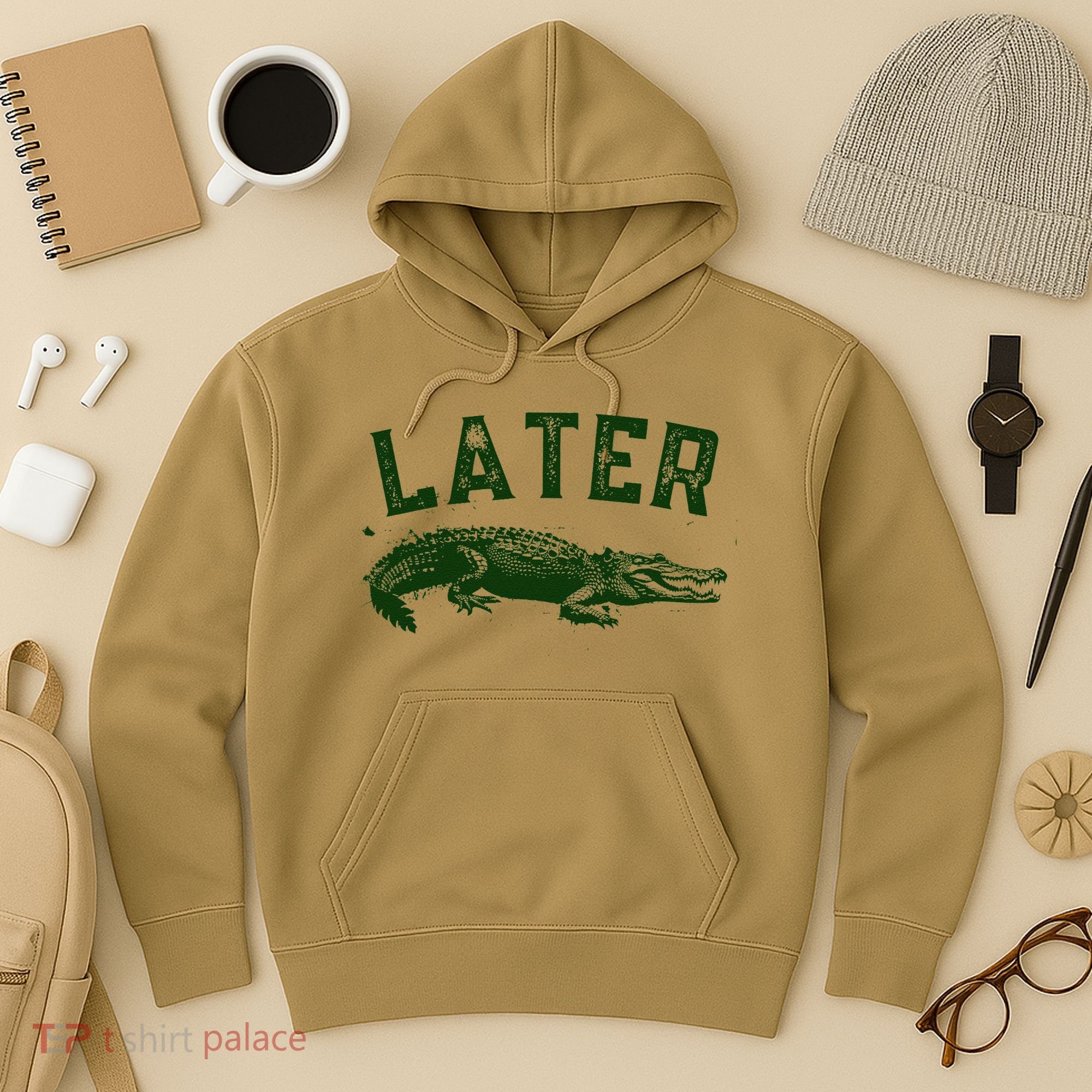 Later Gator Funny Alligator Hoodie