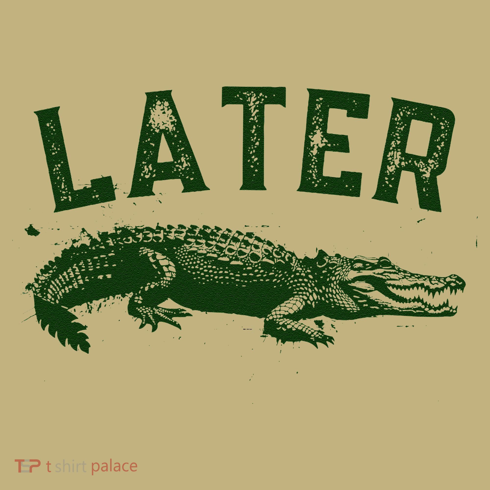 Later Gator Funny Alligator Mousepad
