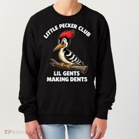 Lil Gent Funny Bird Enthusiast Club Cute Gift Women's Sweatshirt thumb 0