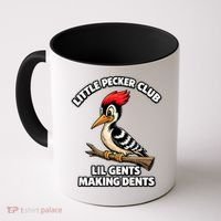 Lil Gent Funny Bird Enthusiast Club Cute Gift Coffee Mug thumb 0