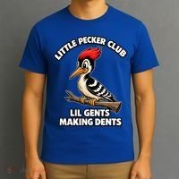 Lil Gent Funny Bird Enthusiast Club Cute Gift T-Shirt thumb 3