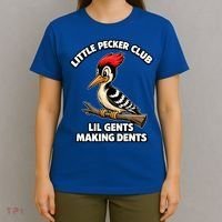 Lil Gent Funny Bird Enthusiast Club Cute Gift T-Shirt thumb 4