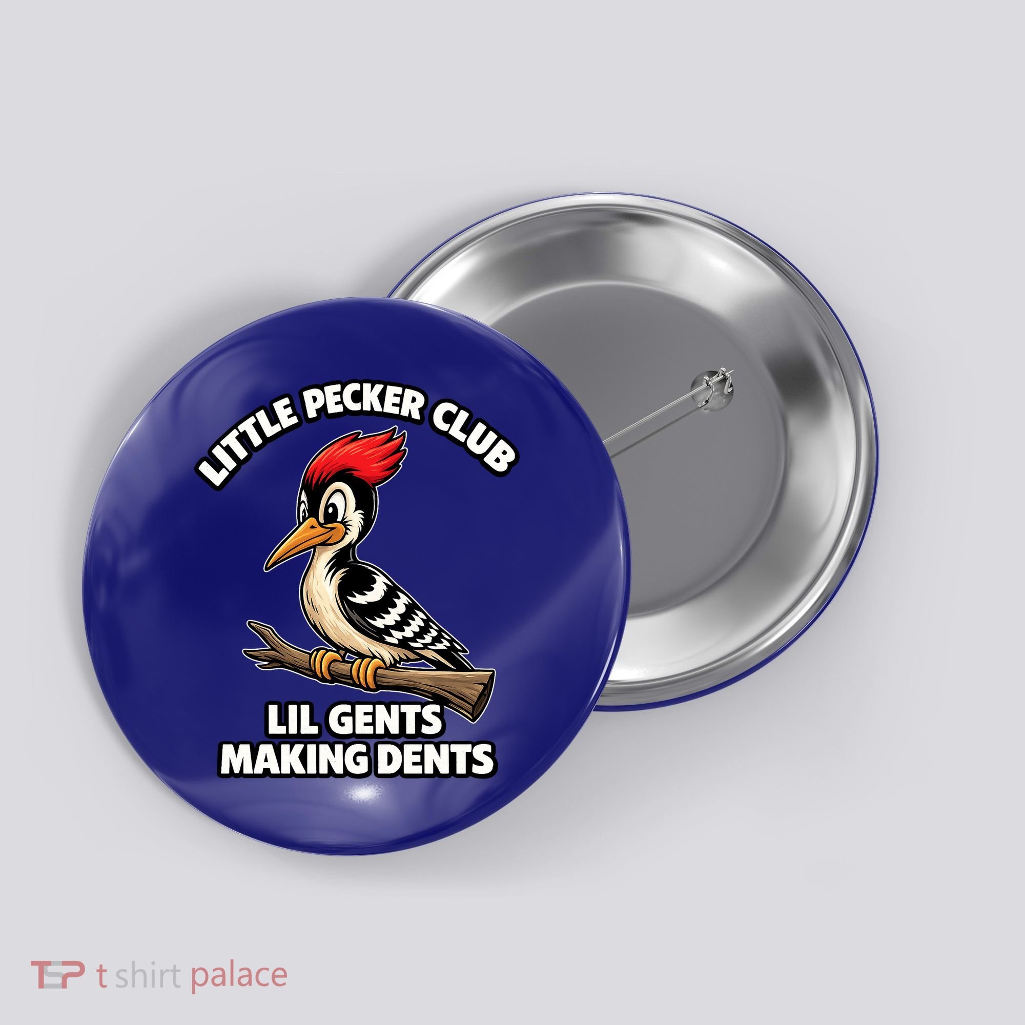 Lil Gent Funny Bird Enthusiast Club Cute Gift Button