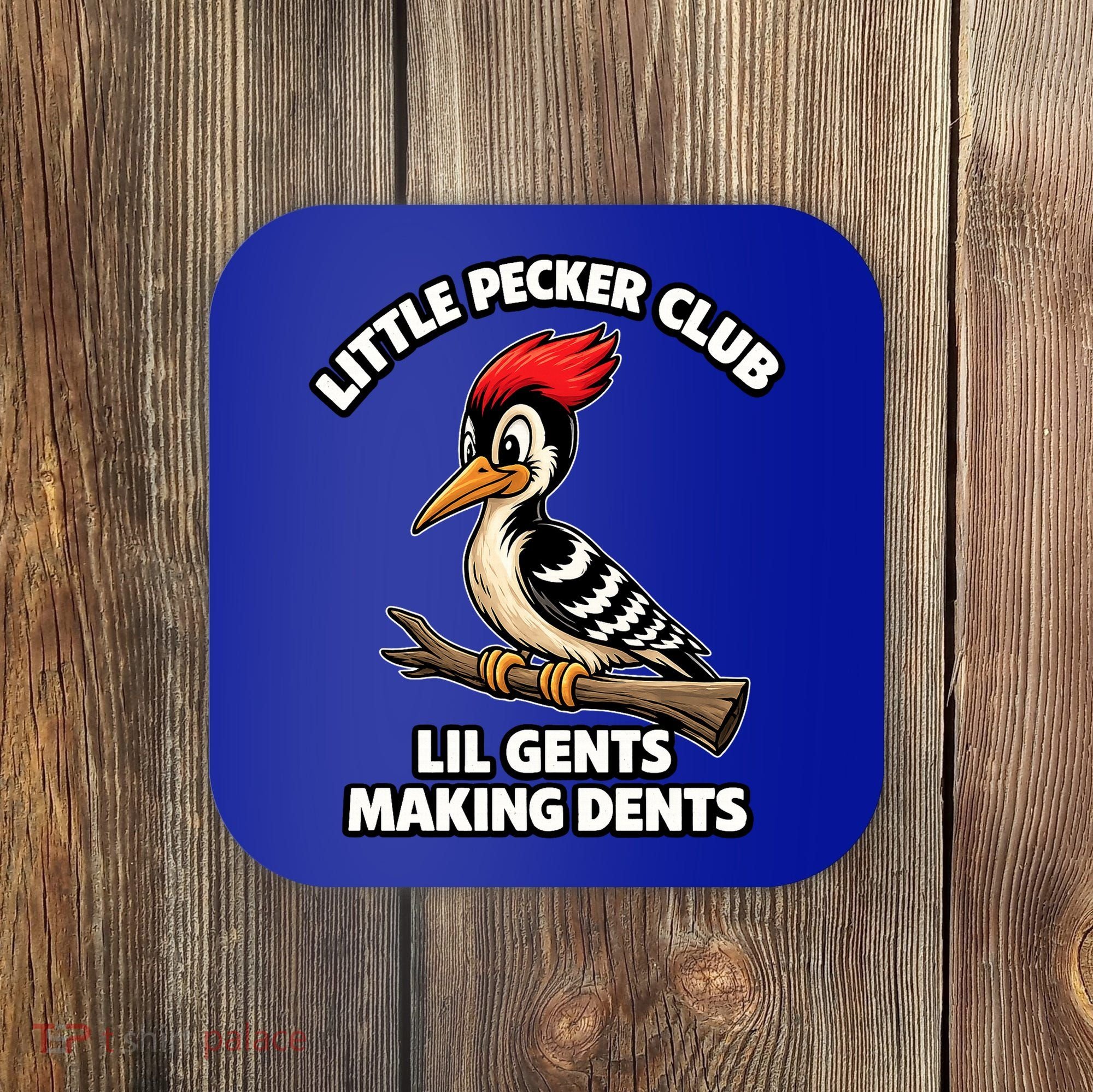 Lil Gent Funny Bird Enthusiast Club Cute Gift Coaster