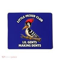 Lil Gent Funny Bird Enthusiast Club Cute Gift Mousepad thumb 0