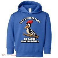 Lil Gent Funny Bird Enthusiast Club Cute Gift Toddler Hoodie thumb 0