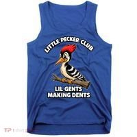 Lil Gent Funny Bird Enthusiast Club Cute Gift Tank Top thumb 0