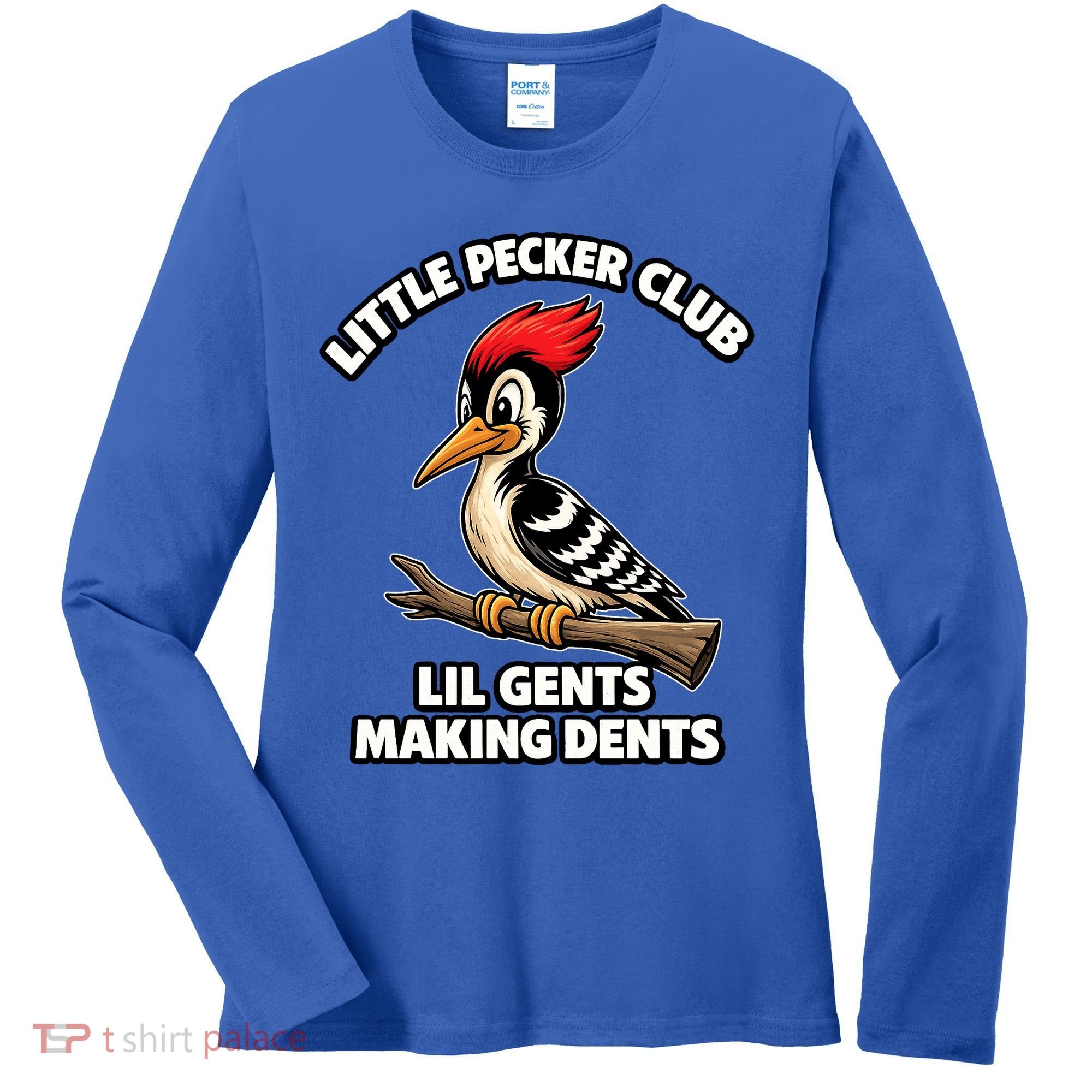 Lil Gent Funny Bird Enthusiast Club Cute Gift Women's Long Sleeve Shirt