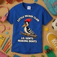 Lil Gent Funny Bird Enthusiast Club Cute Gift Kids T-Shirt thumb 3