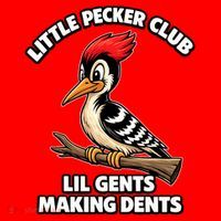 Lil Gent Funny Bird Enthusiast Club Cute Gift Santa Hat thumb 1