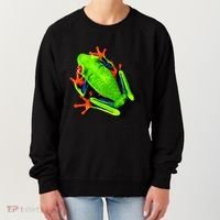 Little Green Frog Women's Sweatshirt thumb 0