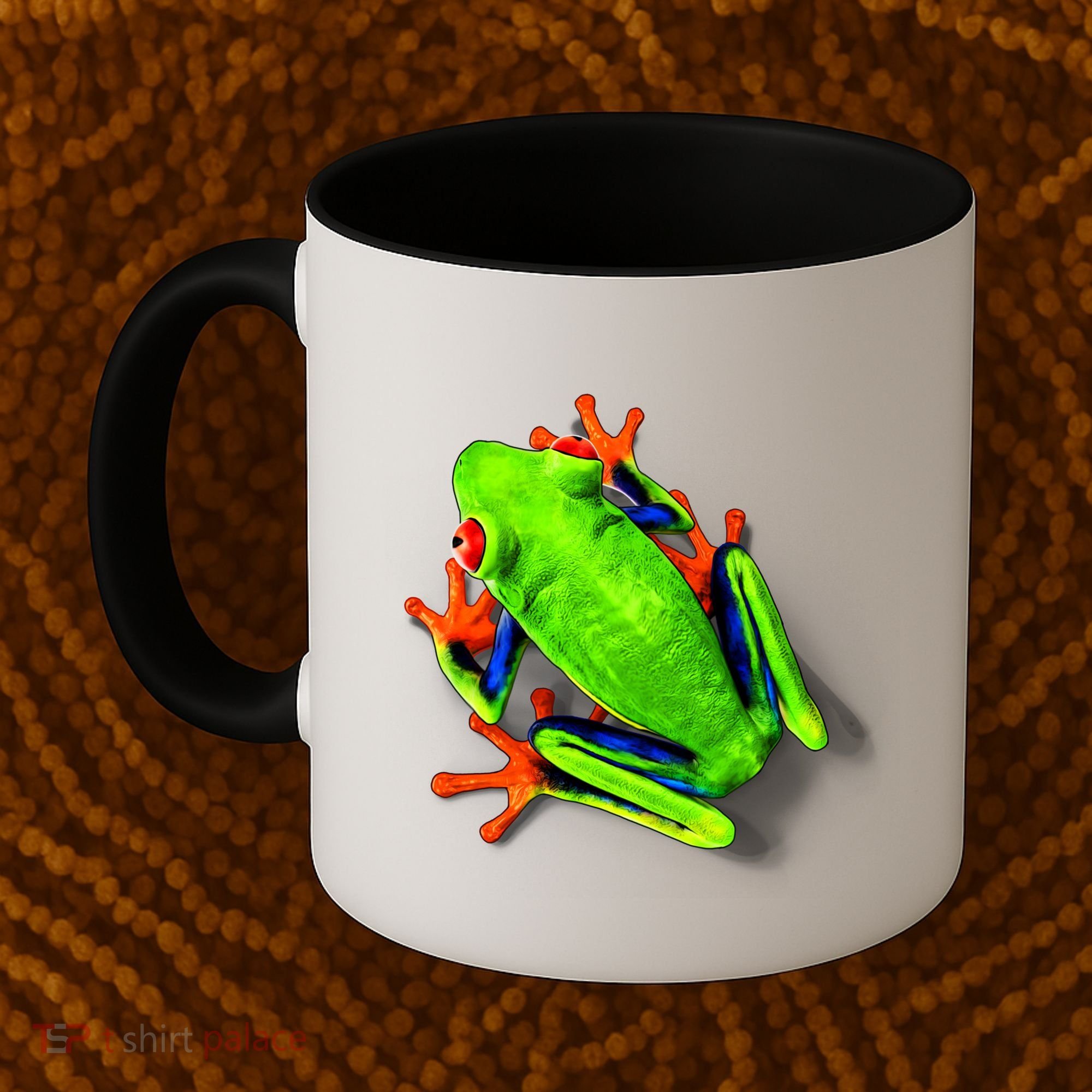 Little Green Frog Coffee Mug