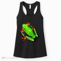 Little Green Frog Women's Tank Top thumb 0