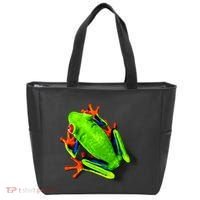 Little Green Frog Tote Bag thumb 0