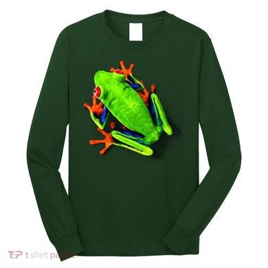 Little Green Frog Long Sleeve Shirt