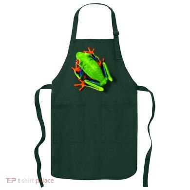 Little Green Frog Apron